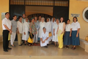 friends of EGV and Sisters of Charity of St. Anne Inc